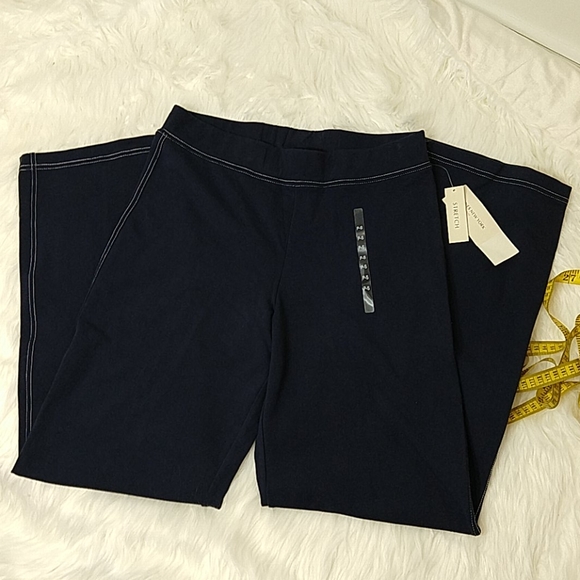 Jones New York Navy Sports Stretch Pants sz PS - Picture 4 of 9